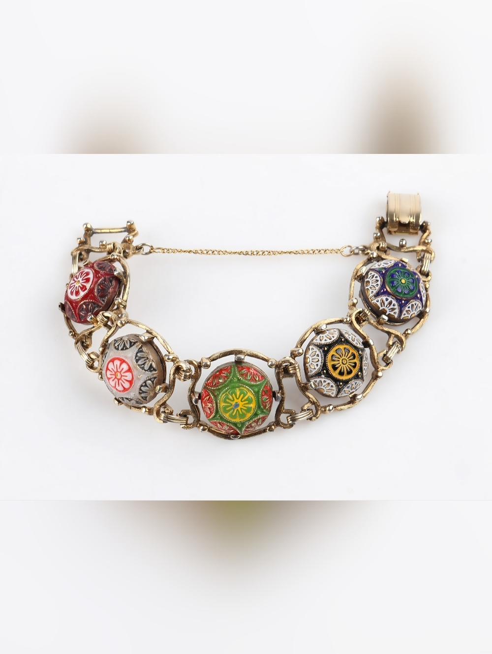 Vintage Juliana D&E "Moroccan Matrix" Necklace Bracelet Set - Picture 4 of 4